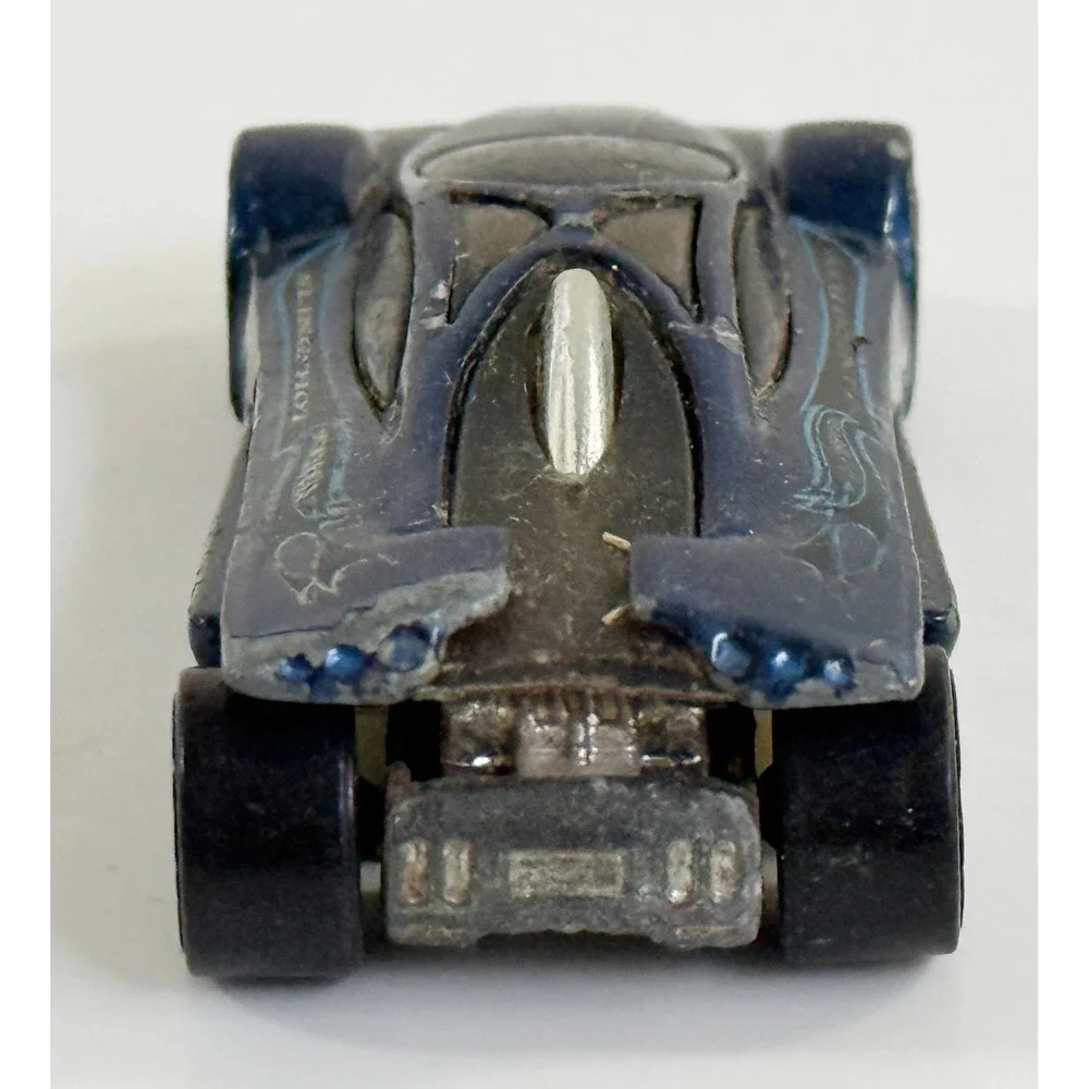 Hot Wheels Sling Shot Toy Car Kids 1:64 Blue Metallic 2001 Mattel Diecast